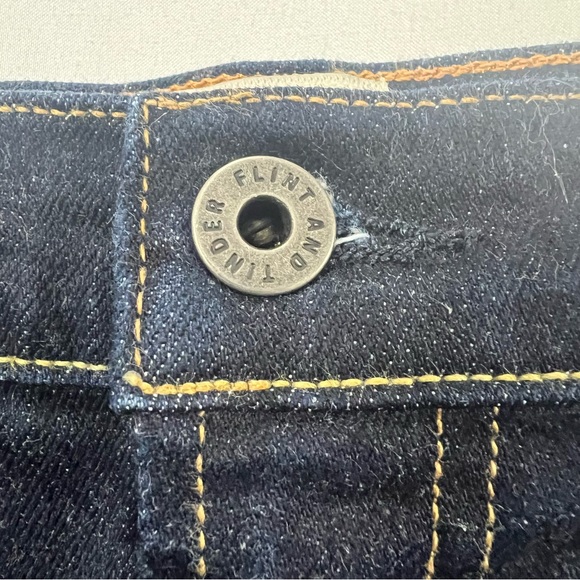 Rag & Bone Dre Jeans Womens 25 Low Rise Slim Dark Wash Stretch Denim - Picture 3 of 13